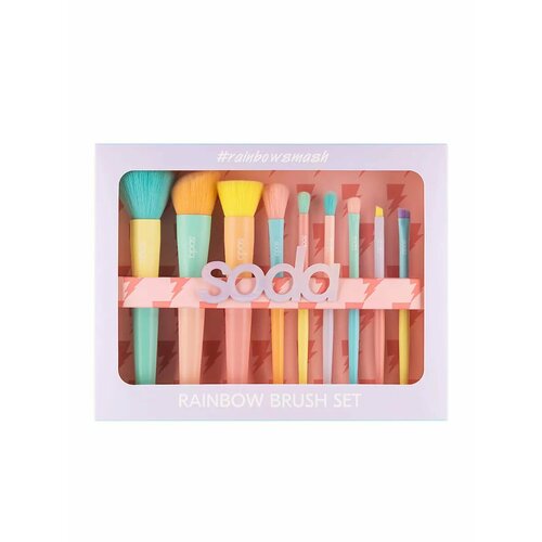 Soda Набор кистей для макияжа RAINBOW 2740₽