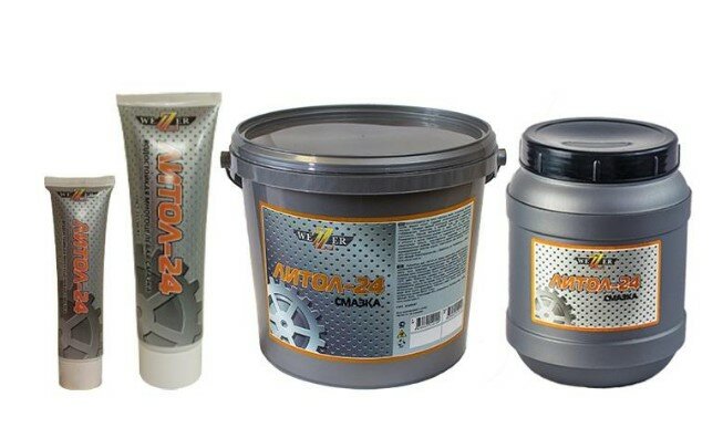 фото Литол 24 WEZZER 800 г 4632900