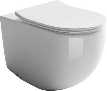 Унитаз приставной Ceramicanova metropol rimless cn4004