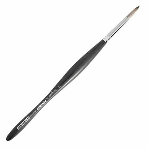 Кисть художественная Pentrilo из синтетической щетины   06 круглая  арт  98006 
