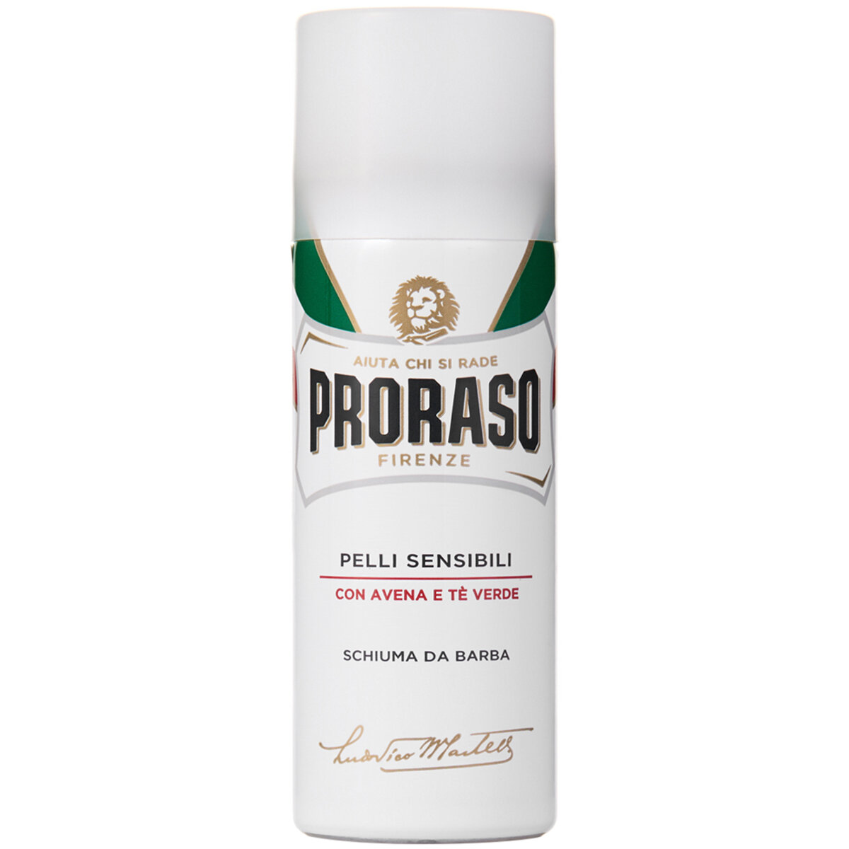 Пена для бритья освежающая для чувствительной кожи Proraso Sensitive Skin Shaving Foam, 50 мл
