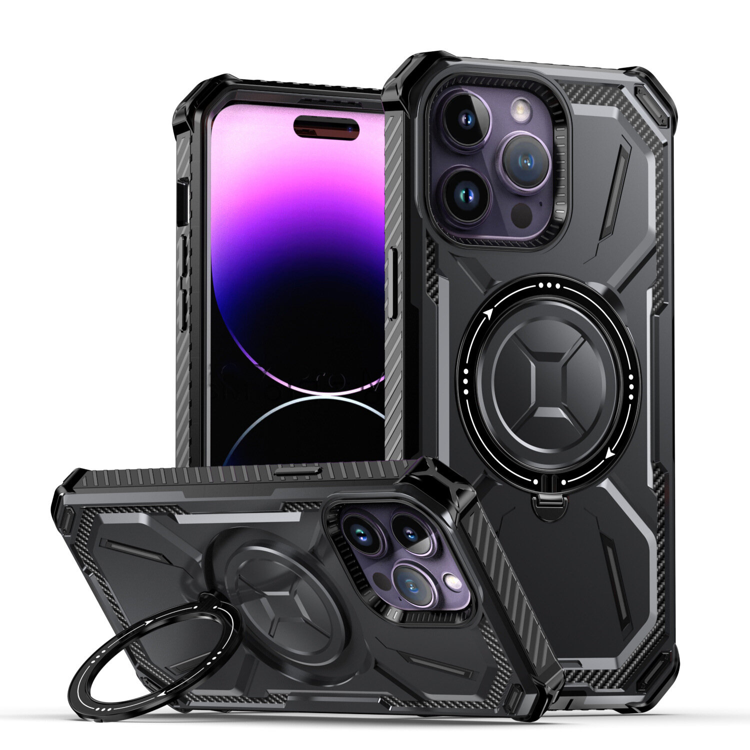 Чехол RealFrog "Два в одном", магнитный, для iPhone 15 Pro Max