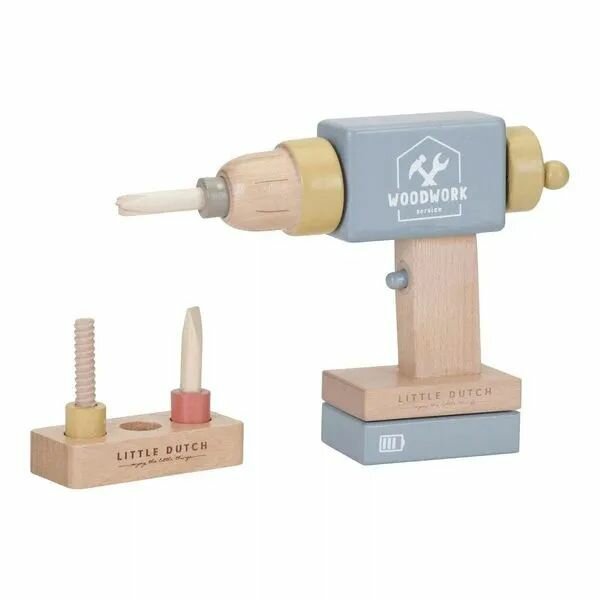 Игрушечная дрель Little Dutch Wooden Drill