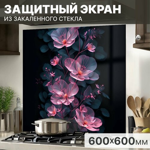черный, розовый