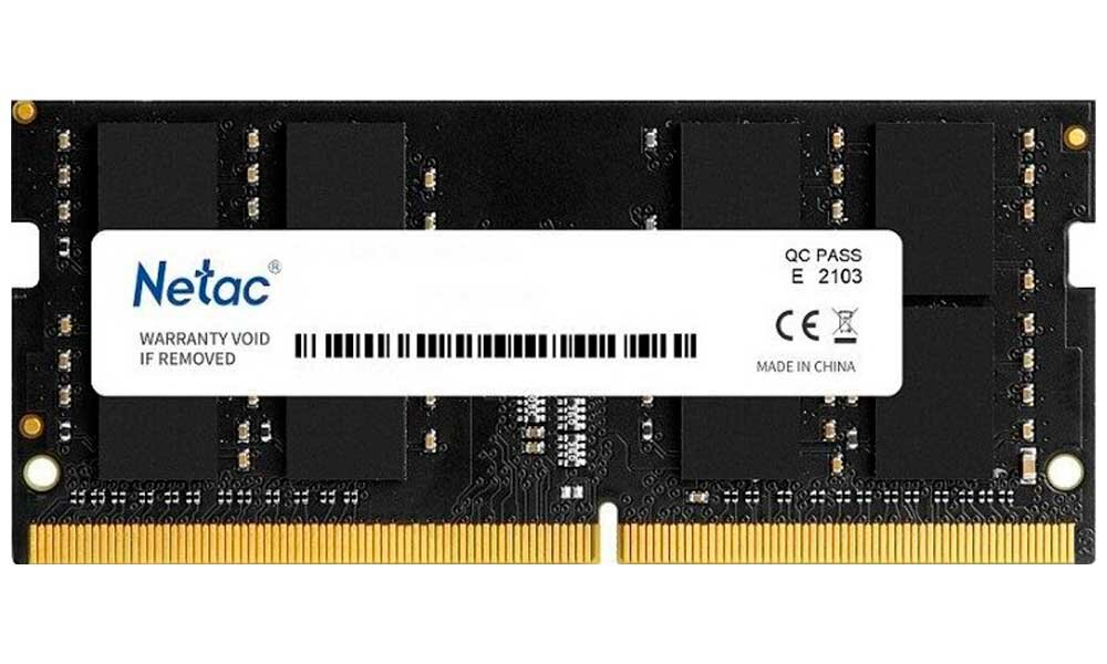 Оперативная память Netac DDR4 SO-DIMM 4Gb 2666MHz (NTBSD4N26SP-04)