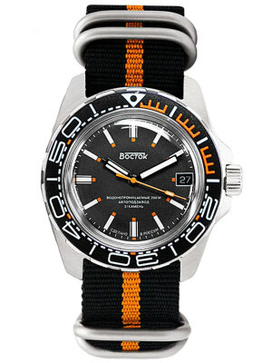 Наручные часы Восток  черный