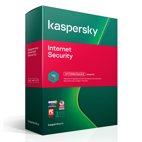 Антивирус Kaspersky Internet Security для 1 ПК 1 ГОД 356 дней 550₽