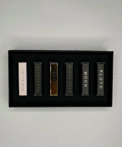 Изображение товара Nicheend discovery набор 6 x 3ml (Pluto, Moon, Black Hole, Space, Supernova, Kepler-51D)