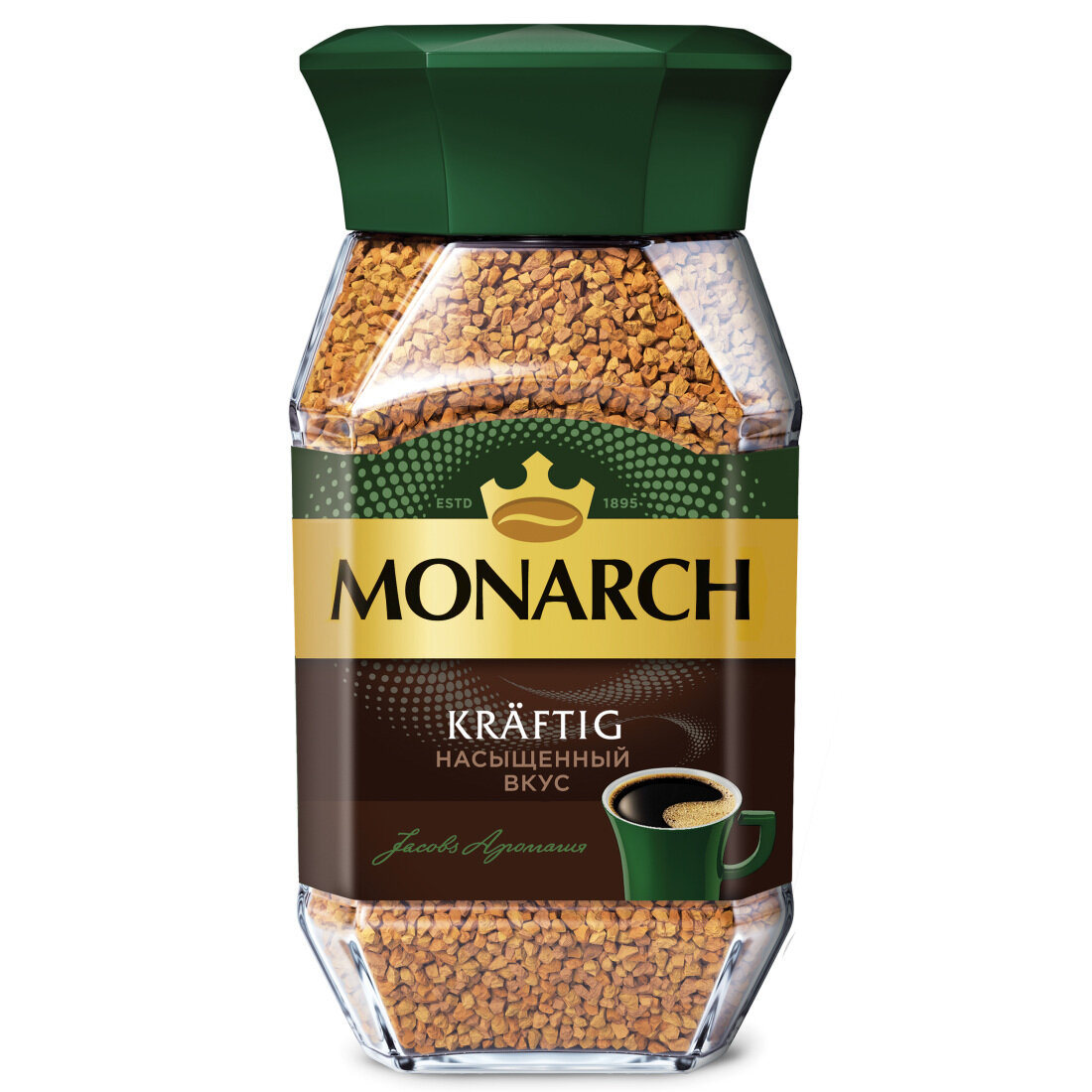 Кофе растворимый Monarch Kraftig Original, 270 г стеклянная банка