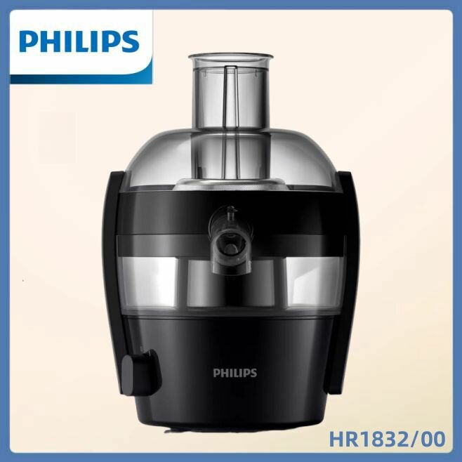 Philips Соковыжималка центробежная HR1832/00, черный