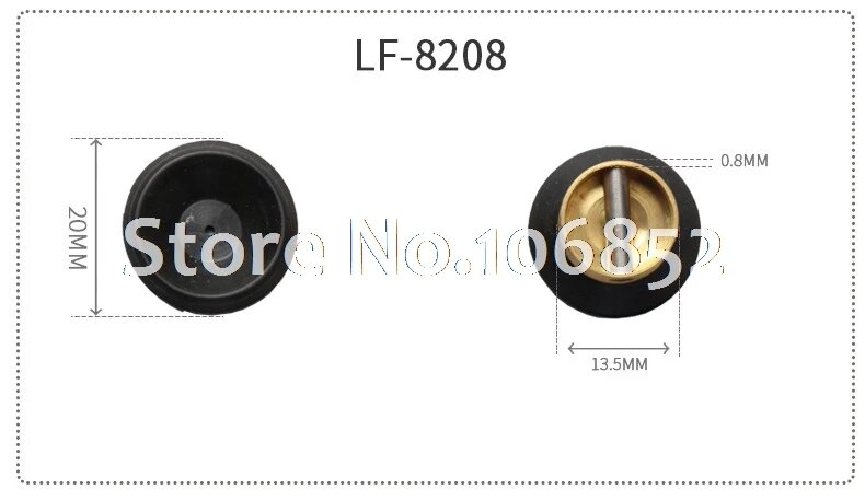 Присоска для очков LF8208, черная