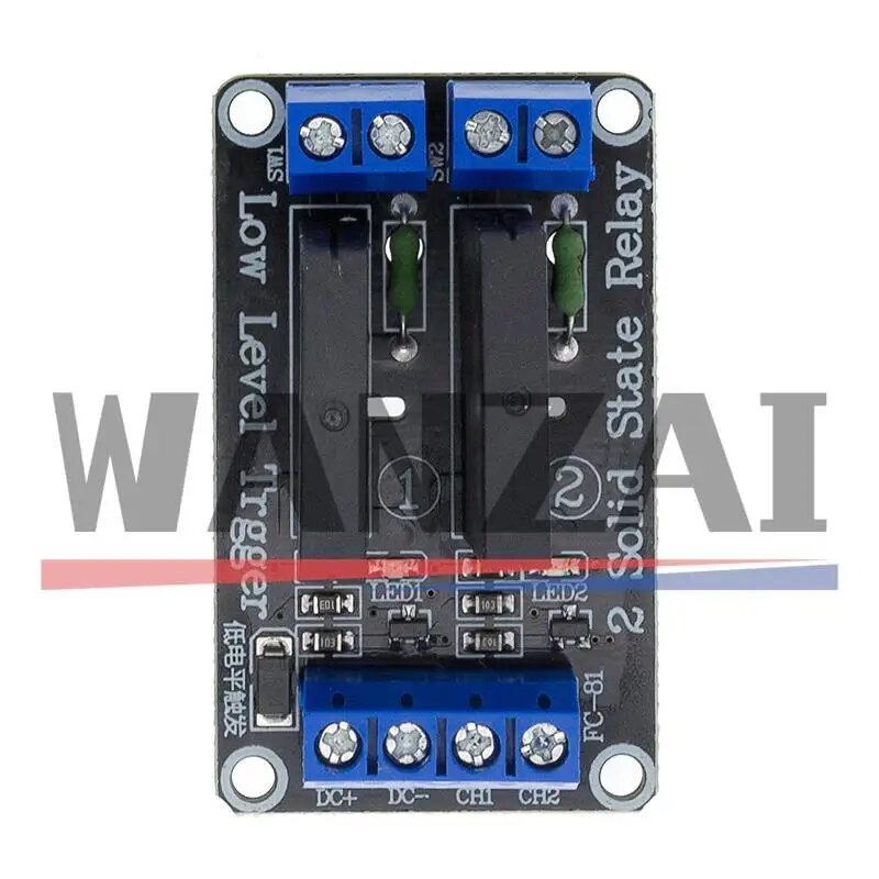 Bolantedz SSR G3MB-202P твердотельный релейный модуль 5В 240В 2А