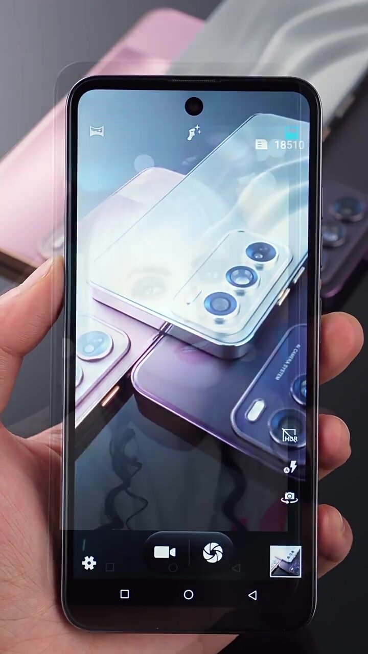 Мобильный телефон Reno12 Pro с перфорацией Android 16Гб / 1T с большим экраном, черный — фото 1