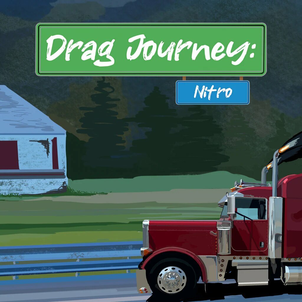 Игра Drag Journey: Nitro для PS4, электронный ключ активации, TR
