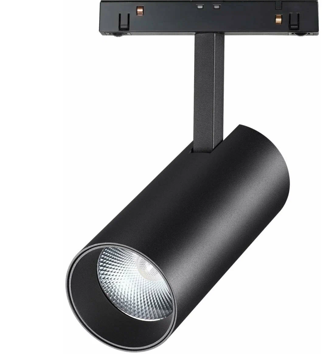 Трековый светильник для низковольтного шинопровода | NOVOTECH | FLUM | 358424 | LED | 4000K | черный | алюминий | IP20 |