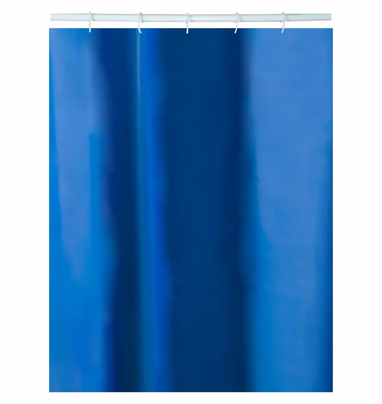 Штора для ванной Delphinium Эва 180x200 см PEVA цвет синий