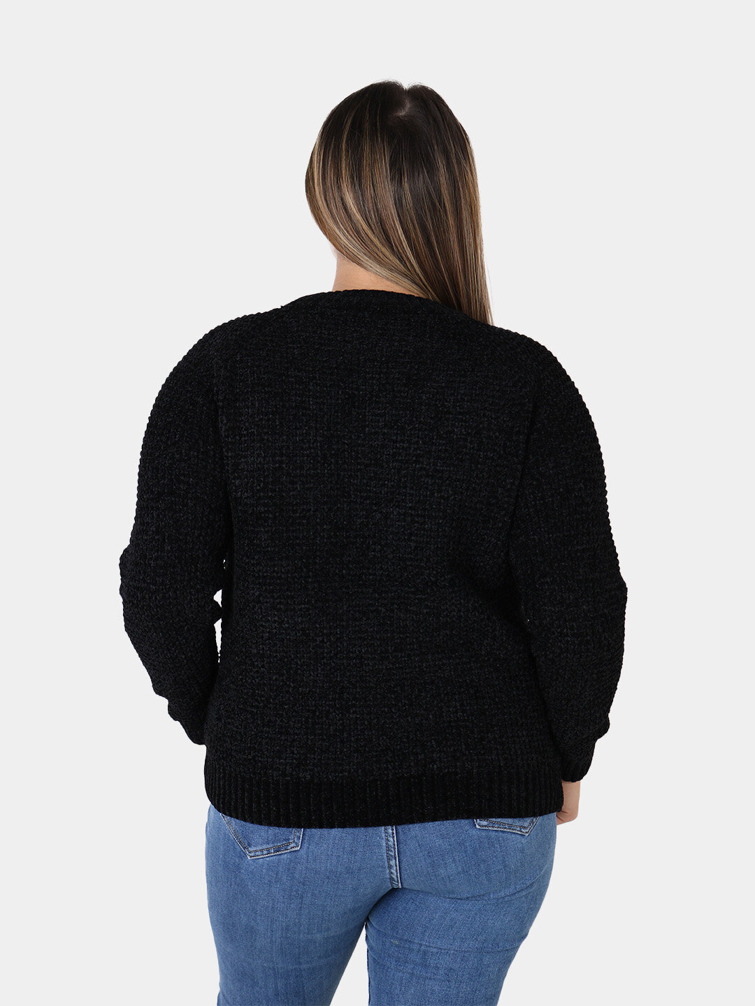 Джемпер , размер One Size, черный — фото 1