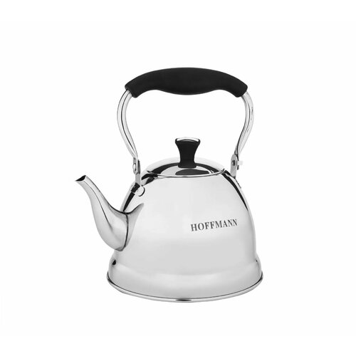 фото Чайник hoffmann hm 55205, нержавеющая сталь, зеркальный, 1 л