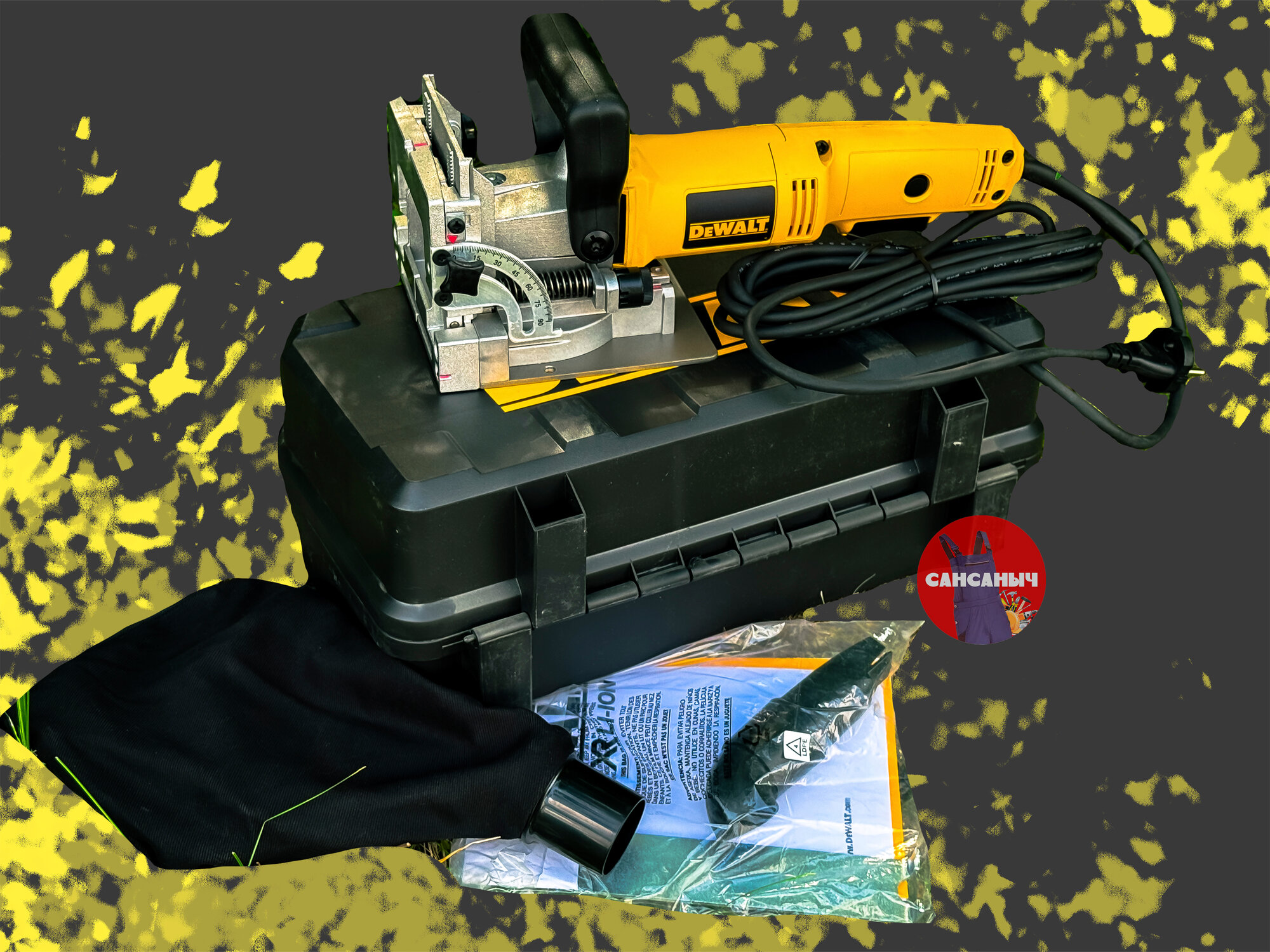 Ламельный фрезерный станок DeWalt DW682K-QS — фото 1