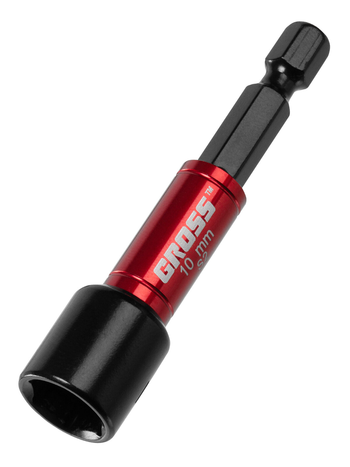 Бита с торцевой головкой Gross магнит, Nut-Driver, 10 мм, S2 11619
