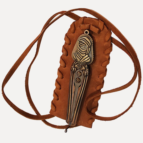 Изображение товара Варган Глазырина "Сахара" с кожаным чехлом - профессиональный музыкальный инструмент, великолепный подарок, литьё