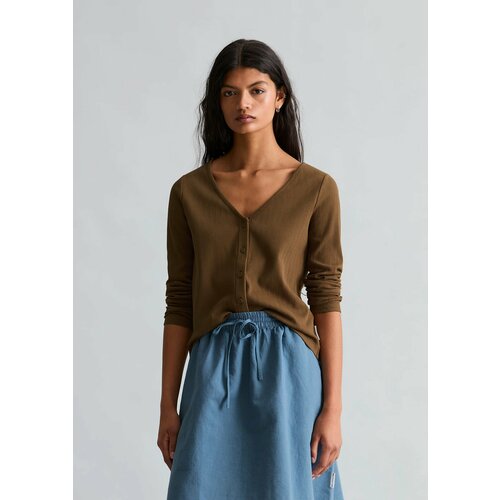 фото Кардиган marc o'polo woman, размер m, коричневый