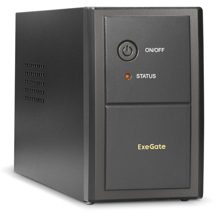 Источник бесперебойного питания ExeGate EX279215RUS Power Back BNB-450<450VA, Black, 2 евророзетки>