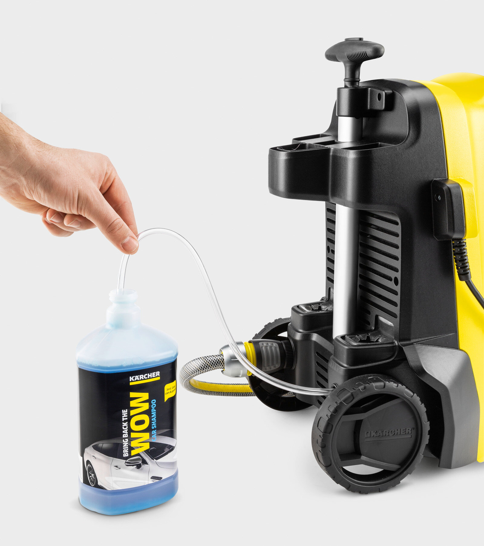 Мойка высокого давления KARCHER K 4 Classic 1.679-420.0, 130 бар, 420 л/ч - фото №3