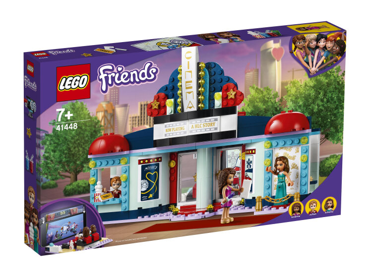 Конструктор LEGO Friends 41448 Кинотеатр Хартлейк-Сити, 451 дет.