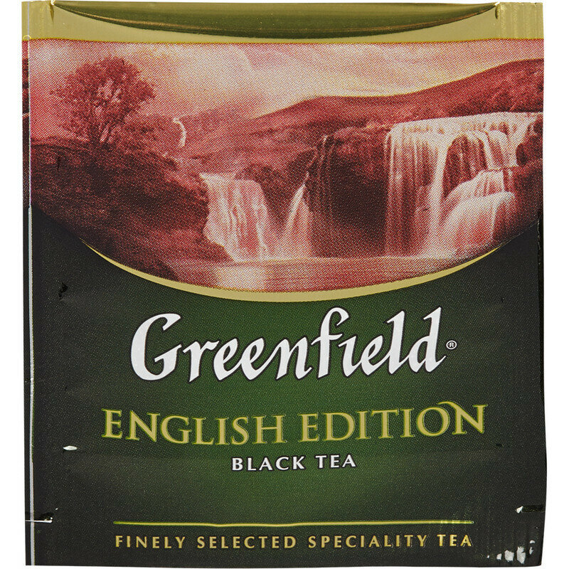 Чай черный Greenfield English Edition 100 пак - фото №11