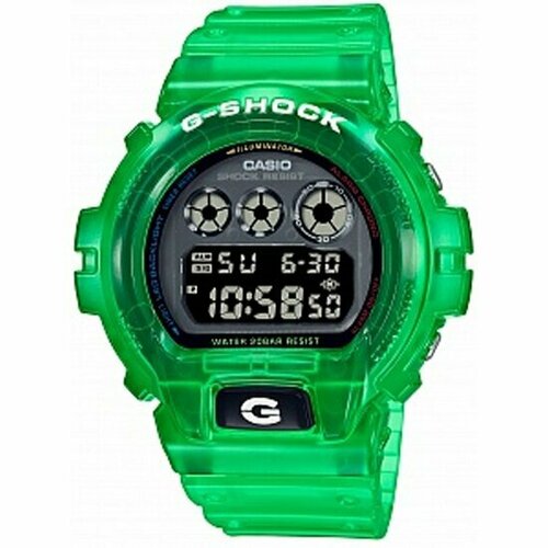 Наручные часы CASIO G-Shock DW-6900JT-3, зеленый наручные часы casio g shock dw 6900jt 3 зеленый серый