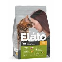 Elato Holistic сухой корм дл кошек для выведения шерсти Курица и Утка 300г