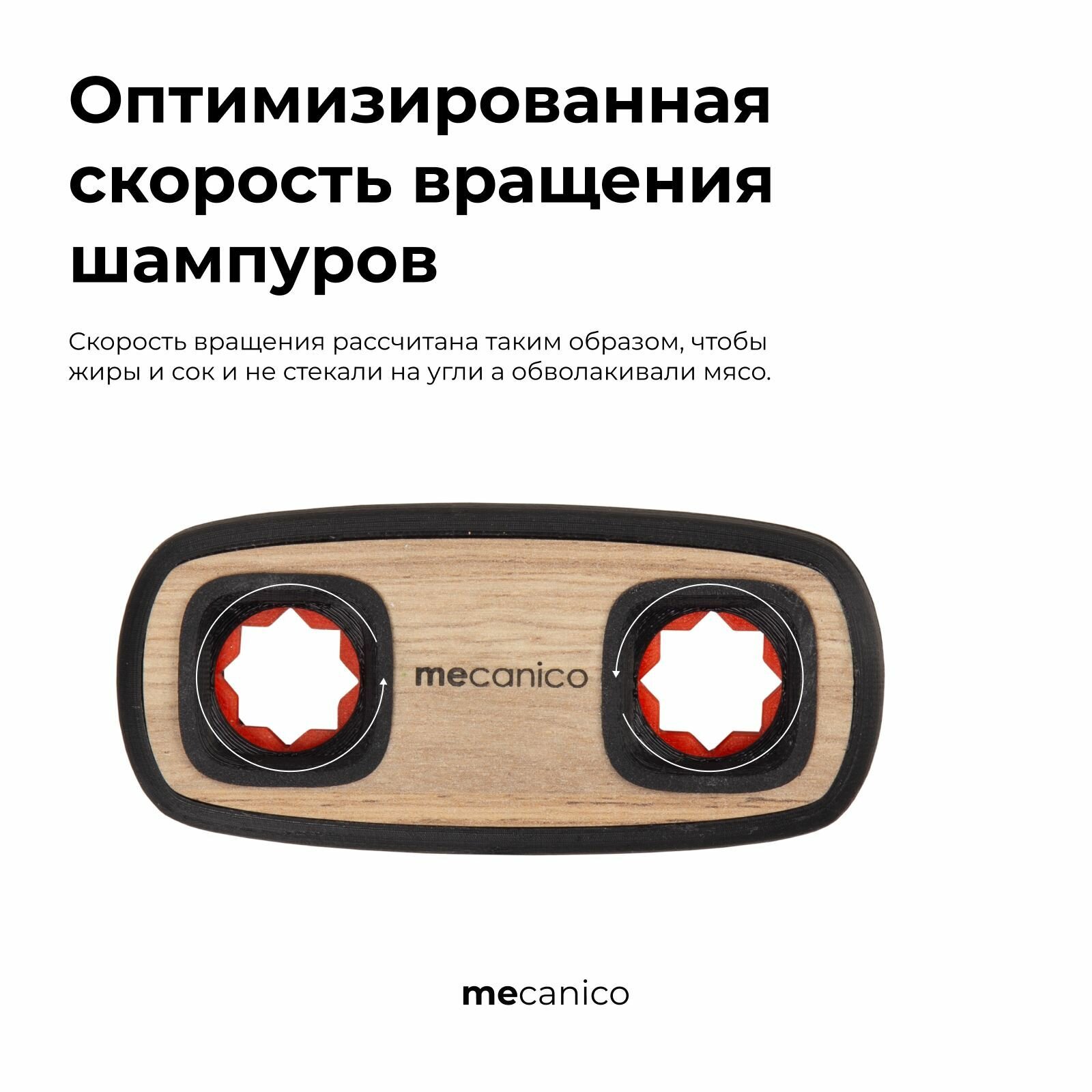 Электропривод-электровертел для мангала Sport и Wood от mecanico