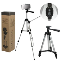 Штатив для камеры и телефона Tripod DK3888 с блютус пультом ДУ