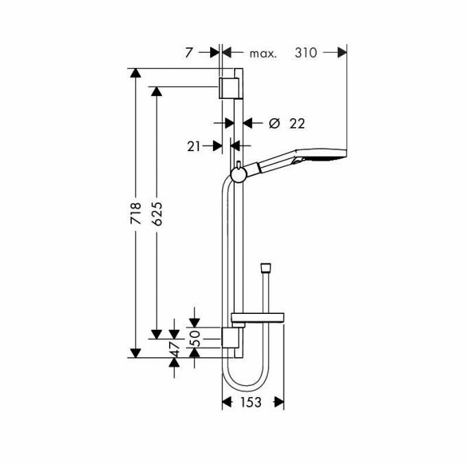 Набор душевой Hansgrohe - фото №16