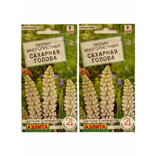Люпин многолетник семена цветов для сада, набор 2 уп. семена люпин многолистный низкорослый смесь сортов 3 упаковки 2 подарка