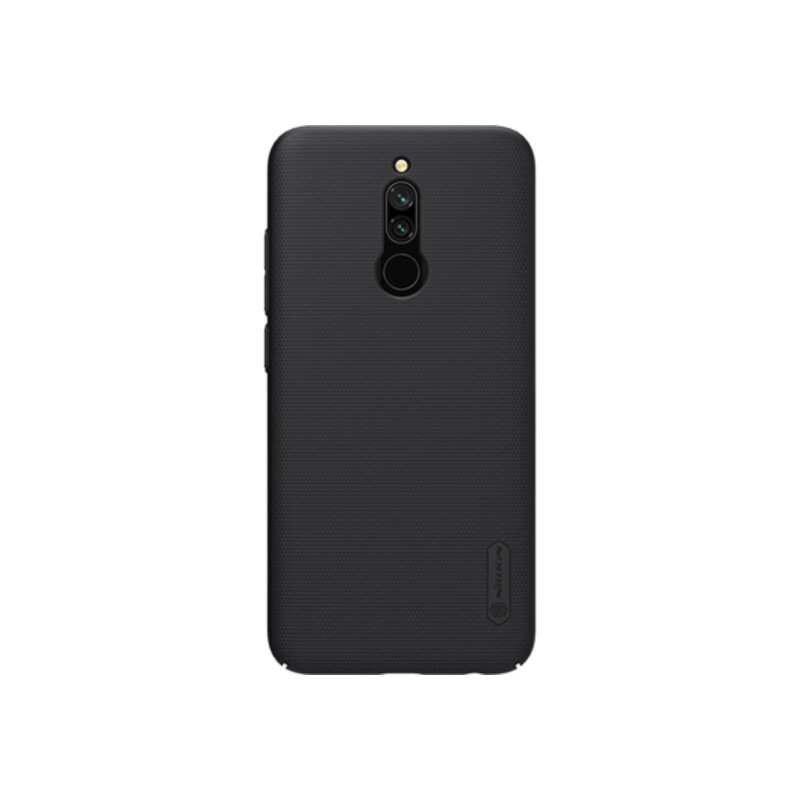 Пластиковый чехол для Xiaomi Redmi 8 черный (Nillkin)