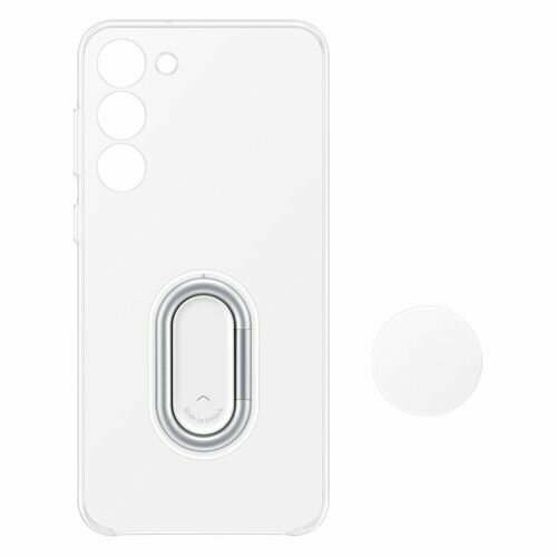 Чехол (клип-кейс) Samsung Clear Gadget Case, для Samsung Galaxy S23+, прозрачный [ef-xs916ctegru]