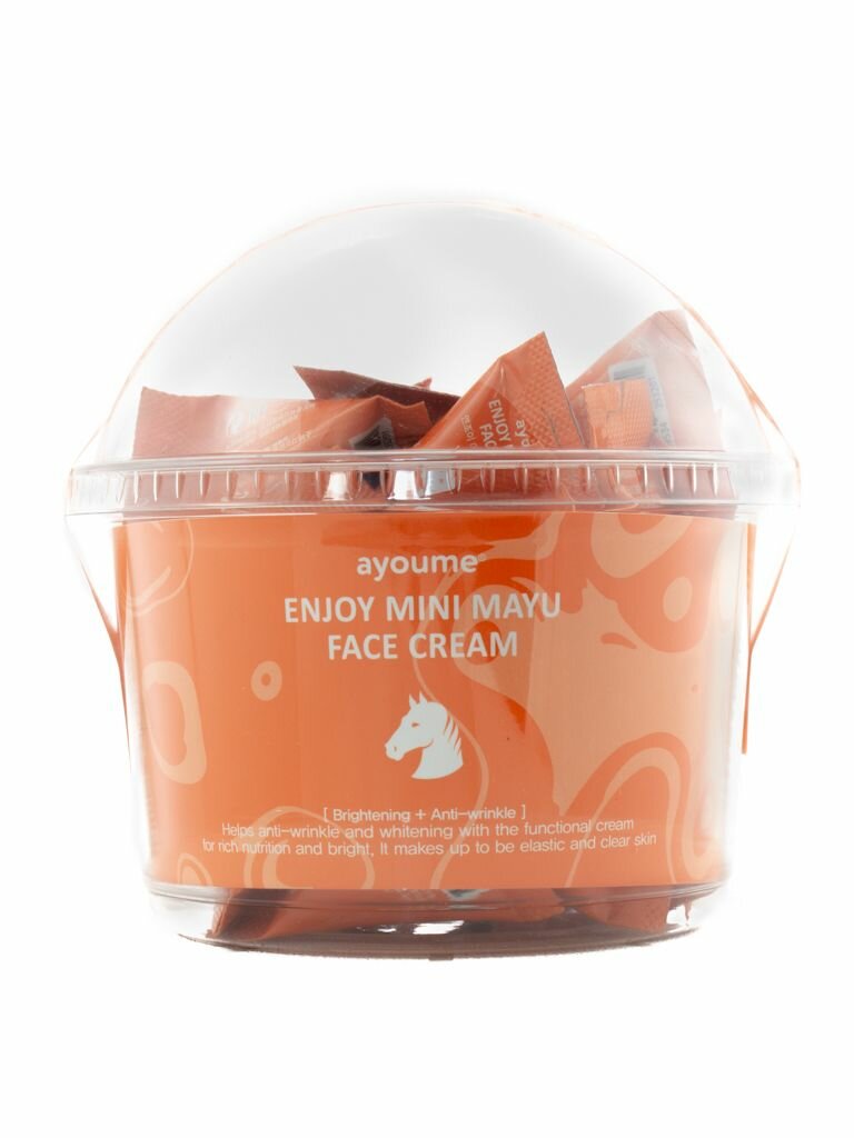 AYOUME Крем для лица Enjoy Mini Mayu Face Cream набор, set 30шт*3гр