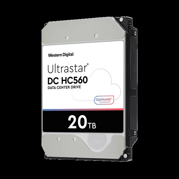 Western Digital Ultrastar DC HС560 HDD 3.5" SATA 20Tb, 7200rpm, 512MB buffer, 512e (0F38785), 1 year