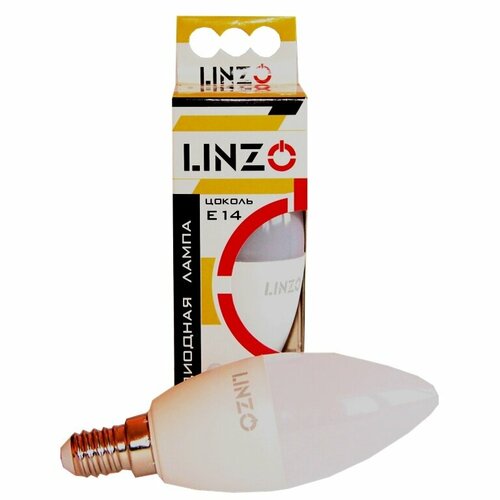 Лампа светодиодная LINZO LED B35 8W E14 4000K