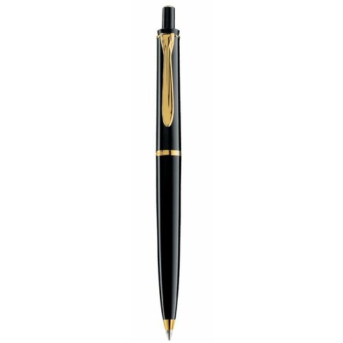 Ручка Ручка шариковая Pelikan Elegance Classic K200 (PL996686) черный/позолота M черные чернила подар. кор.