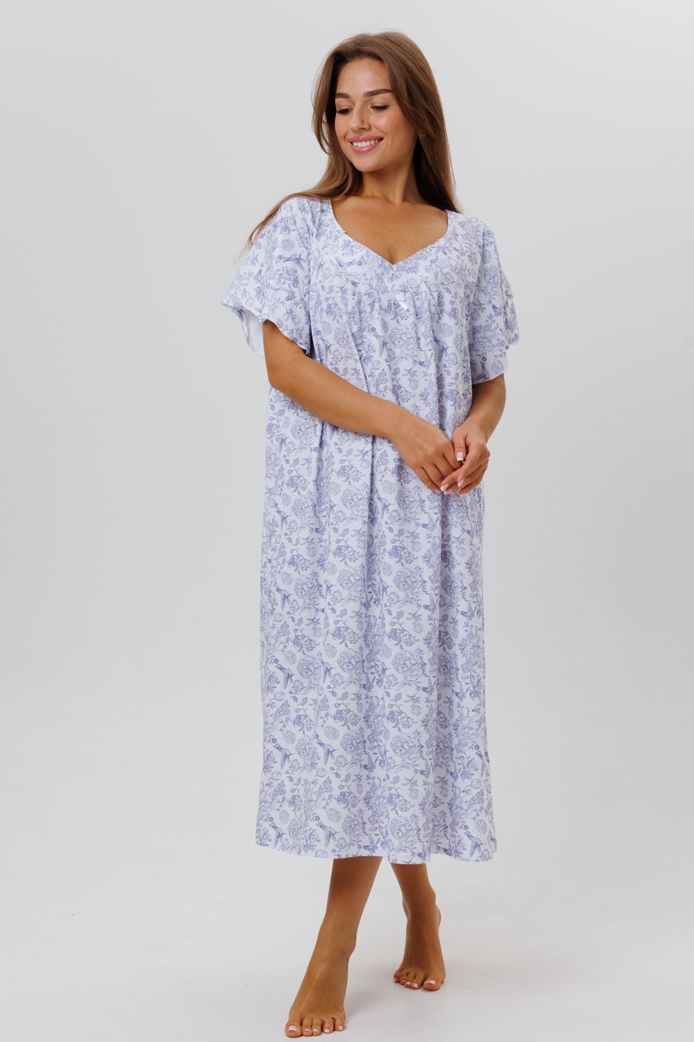Женская ночная сорочка MAX Modellini 1095/5, р.60 - фотография № 2