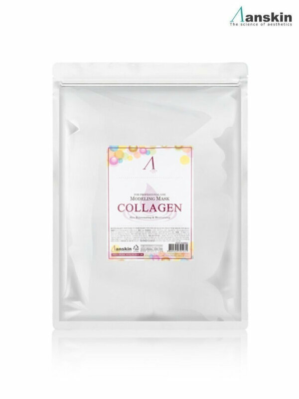 Anskin Альгинатная маска Collagen Modeling Mask с коллагеном, укрепляющая, 1 кг.