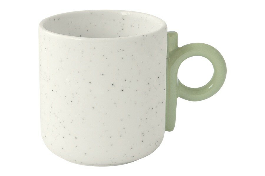 фото Кружка Creative, бело-зелёная, 0,35 л (Easy Life)