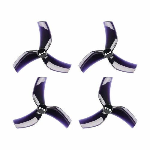 Пропеллеры Gemfan D63 3-лопастные Чёрный Вал 1,5 мм 2CW+2CCW 5 pcs diy rc boat models full immersion 3 blade boat propellers glossy black cw ccw