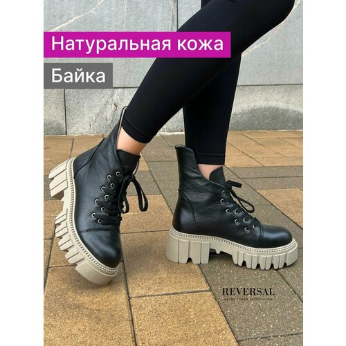 фото Ботинки берцы reversal, размер 38, черный