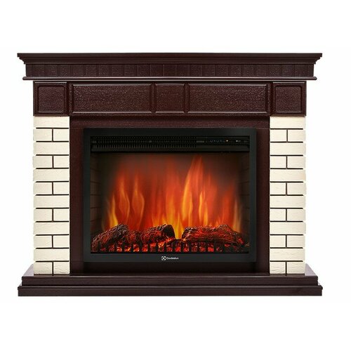 Камин Electrolux Firelight Bricks 30 с очагом EFP/P - 3320RLS