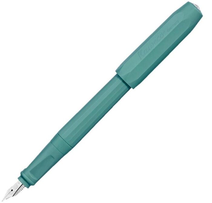 Kaweco 10002224 Перьевая ручка kaweco perkeo, breezy teal ct (перо f - 0.7 мм)