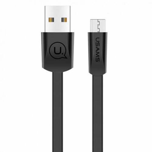 USAMS US-SJ201 Плоский дата кабель USB to MicroUSB (120 см) дата кабель mediagadget mu 002f usb microusb плоский black